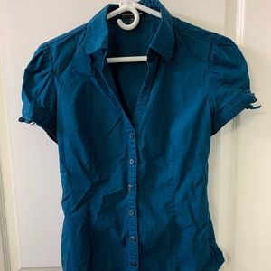 Express button down blouse